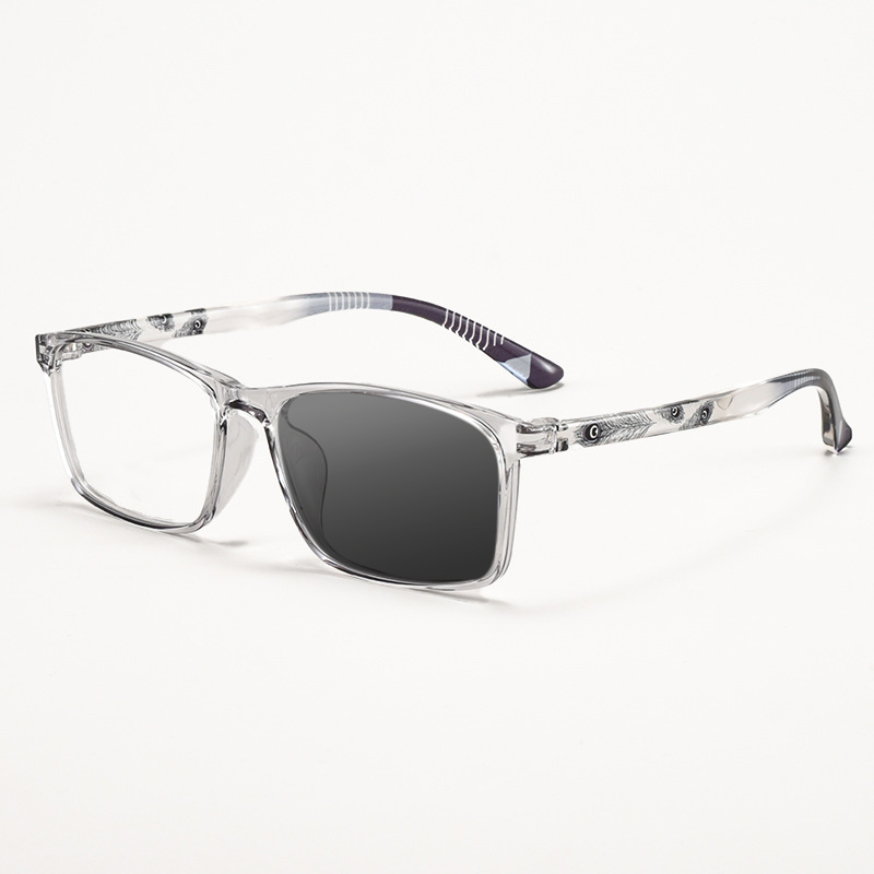 ULTRA-LIGHT CASUAL LARGE FRAME PHOTOCHROMIC READING GLASSES