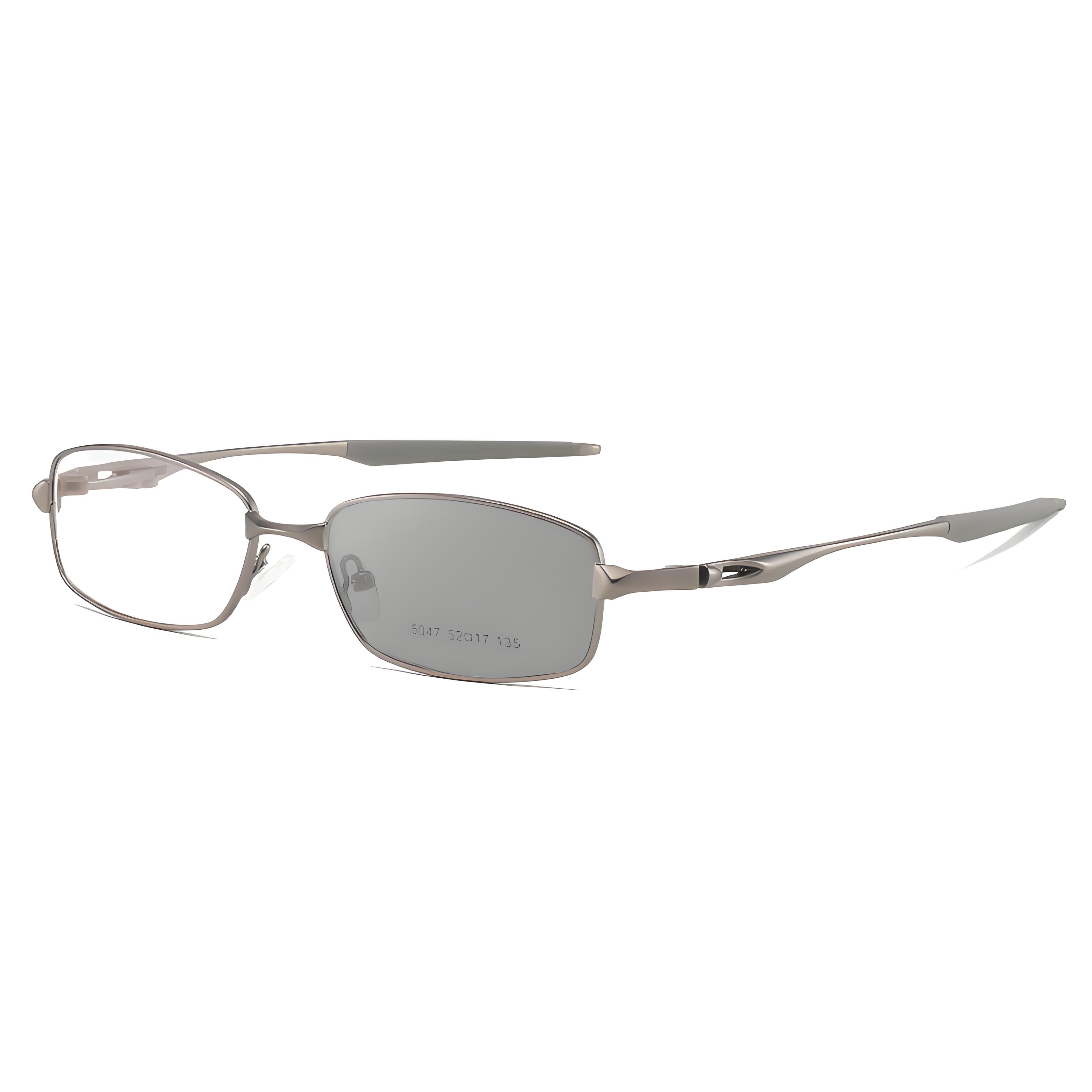 LIGHTWEIGHT METAL READING GLASSES WITH SPRING HINGES