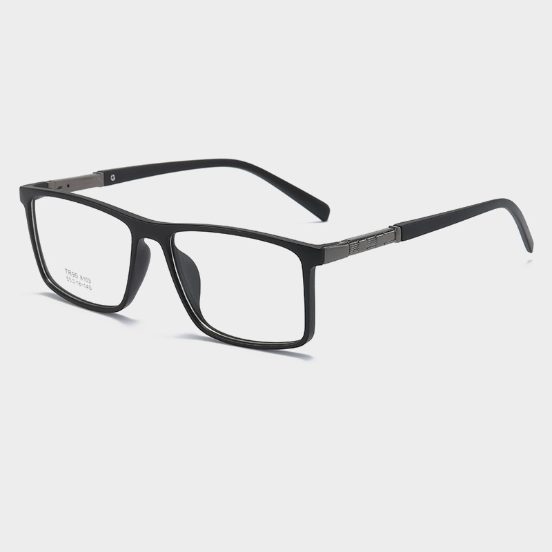 Prescription Glasses - RETRO SQUARE SPRING HINGE PHOTOCHROMIC READING GLASSES