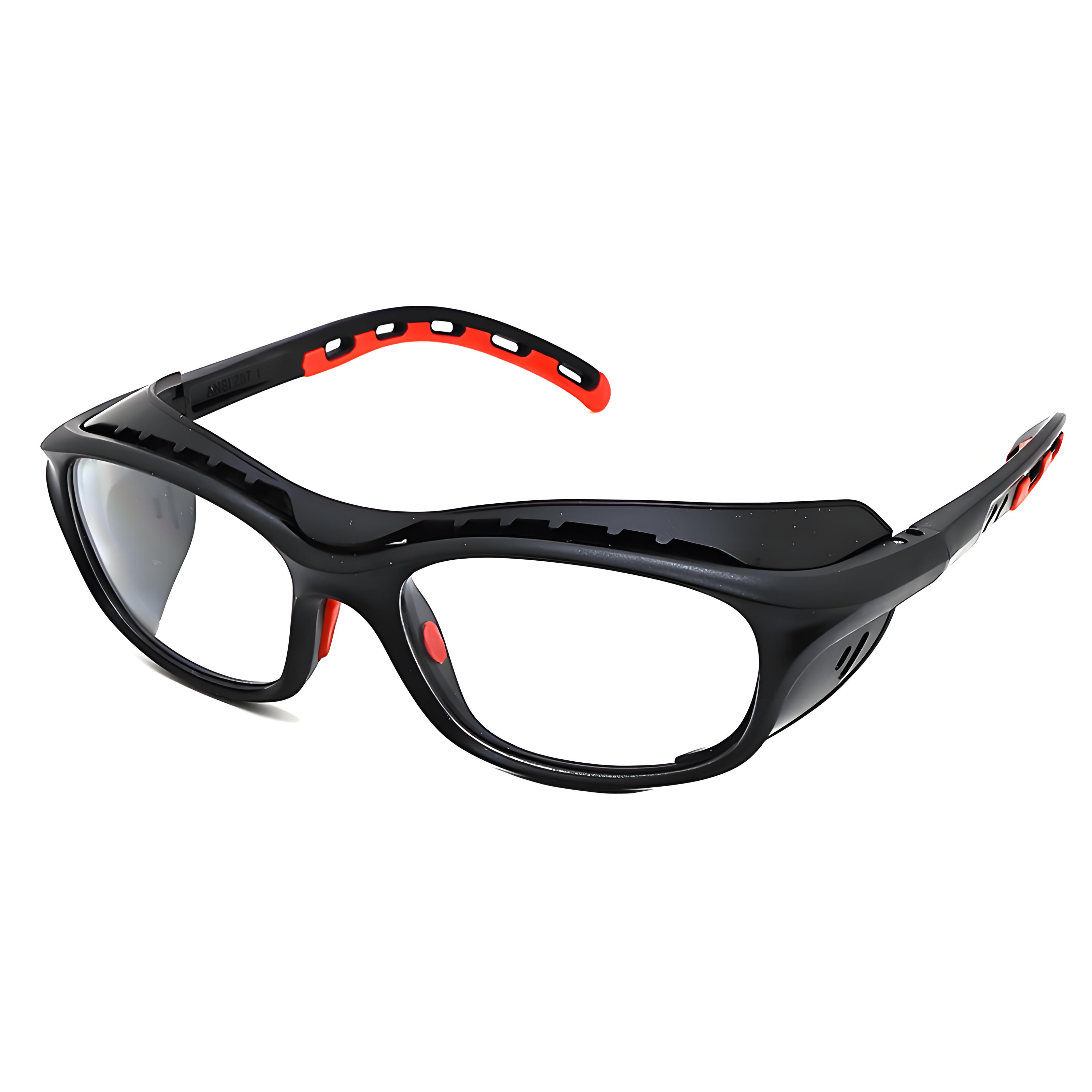 PROTECTIVE READING GLASSES WITH SIDE SHIELDS FOR DUST AND AIRBORNE PARTICLES