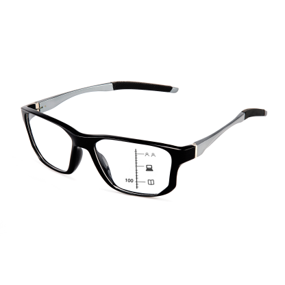 MEN'S POLYGONAL TR BUSINESS ANTI-BLUE LIGHT READING GLASSES