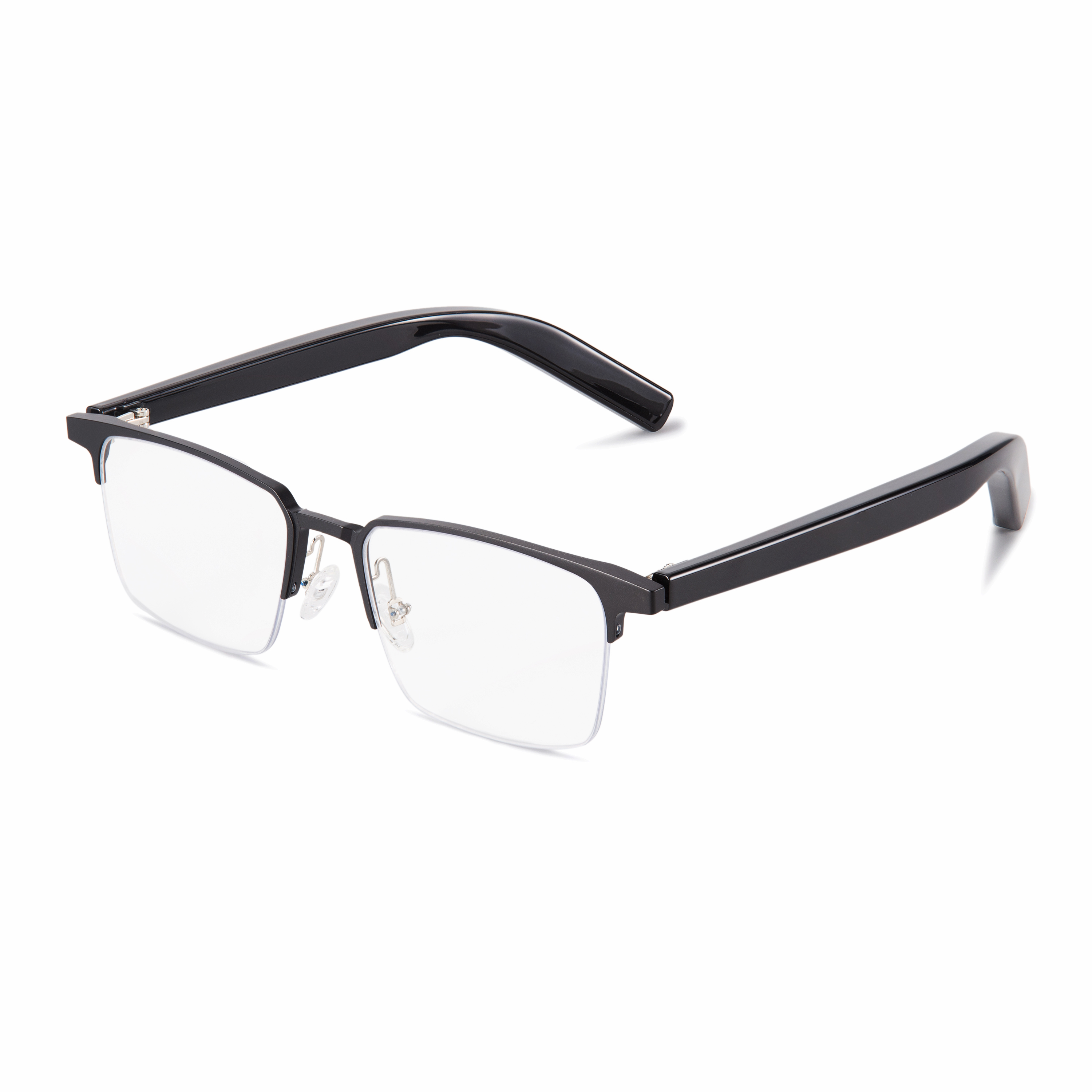 AUTOMATIC NOISE REDUCTION BLUETOOTH SMART HALF-FRAME GLASSES