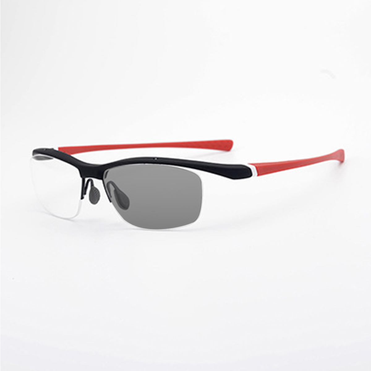 OUTDOOR SPORTS SEMI-RIMLESS PHOTOCHROMIC MULTIFOCAL READING GLASSES