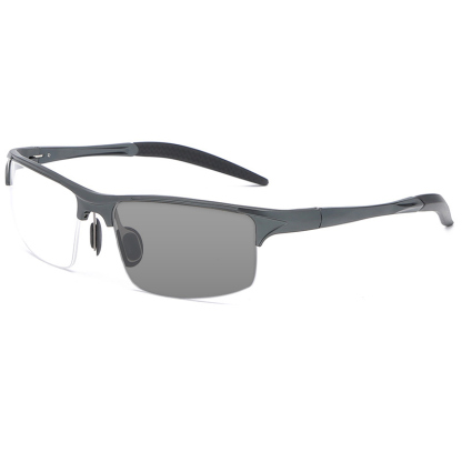 ALUMINUM-MAGNESIUM MOTION-ACTIVATED PHOTOCHROMIC MULTIFOCAL READING GLASSES