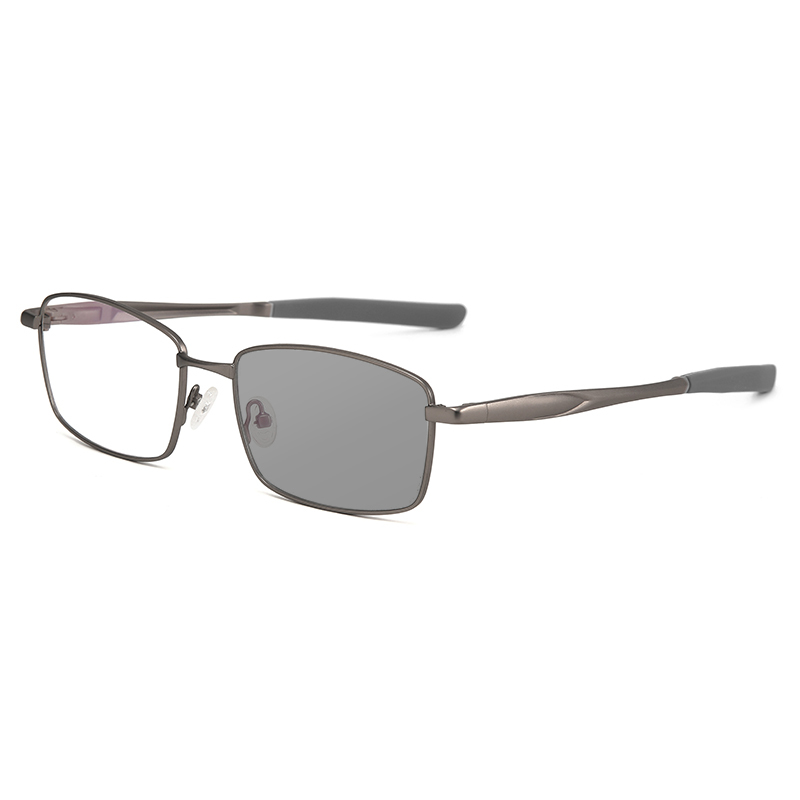 STYLISH FULL-RIMMED SPORTS PHOTOCHROMIC MULTIFOCAL READING GLASSES