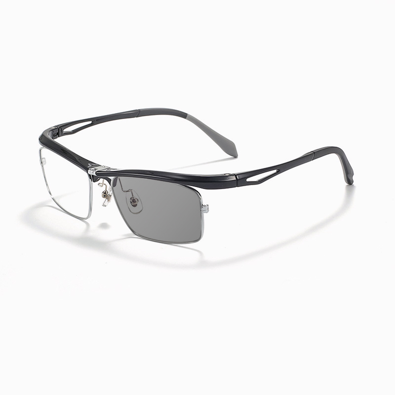 STYLISH REVERSIBLE BUSINESS PHOTOCHROMIC MULTIFOCAL READING GLASSES