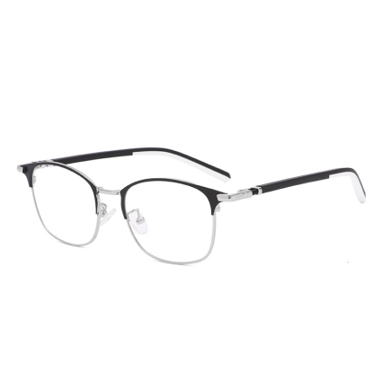 FULL-FRAME RETRO SPORTS ANTI-BLUE LIGHT PHOTOCHROMIC PROGRESSIVE READING GLASSES