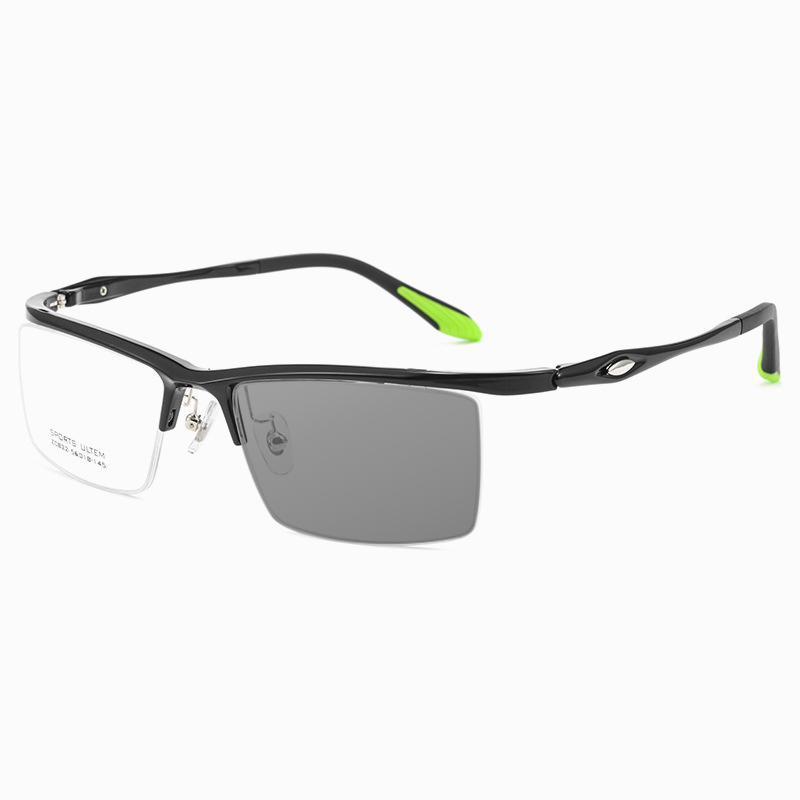 LIGHTWEIGHT HALF-FRAME ANTI-BLUE LIGHT TINTED MULTIFOCAL READING GLASSES