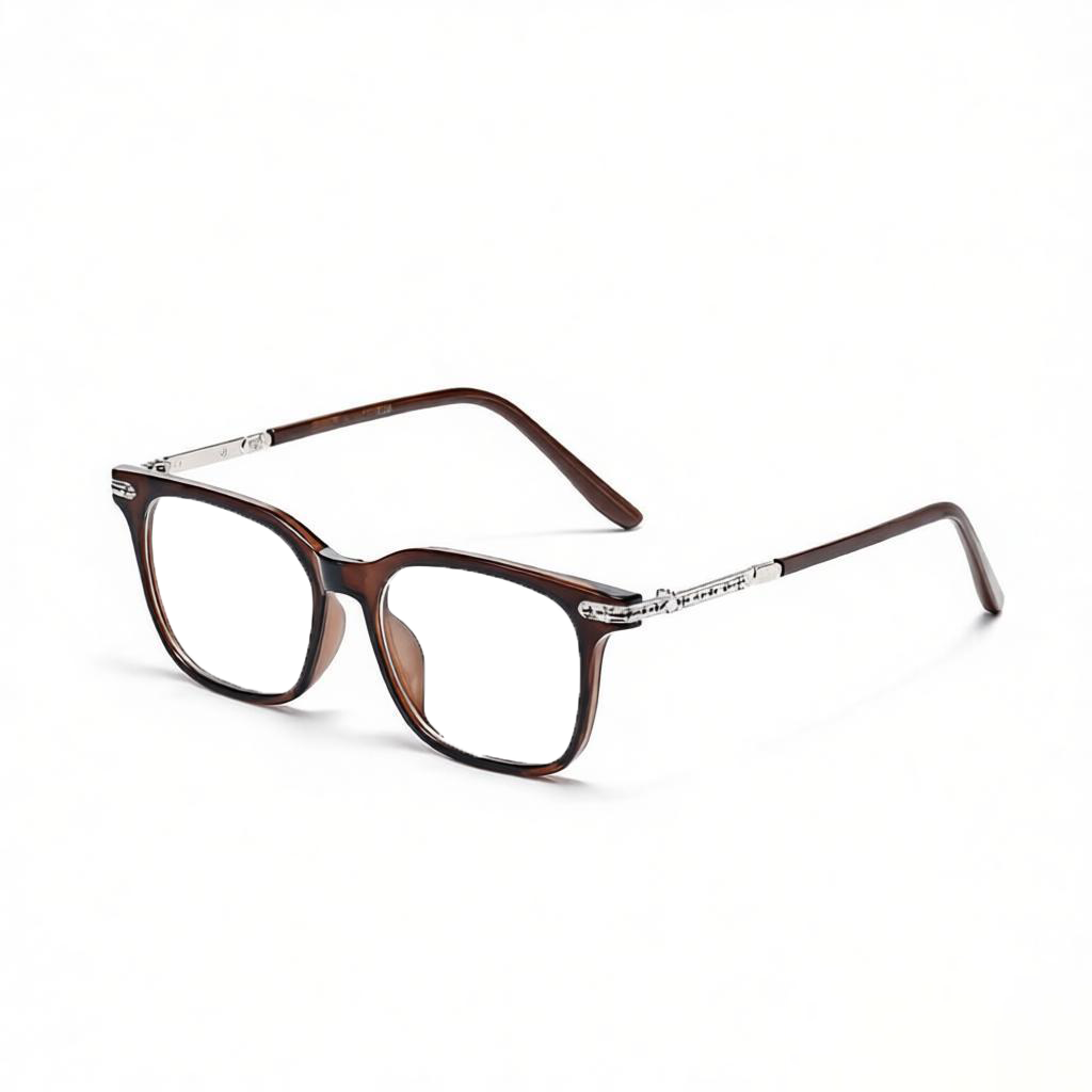 RETRO SQUARE BLUE LIGHT BLOCKING READING GLASSES FOR MEN WOMEN, LIGHTWEIGHT SPRING HINGE PRESBYOPIA EYEGLASSES