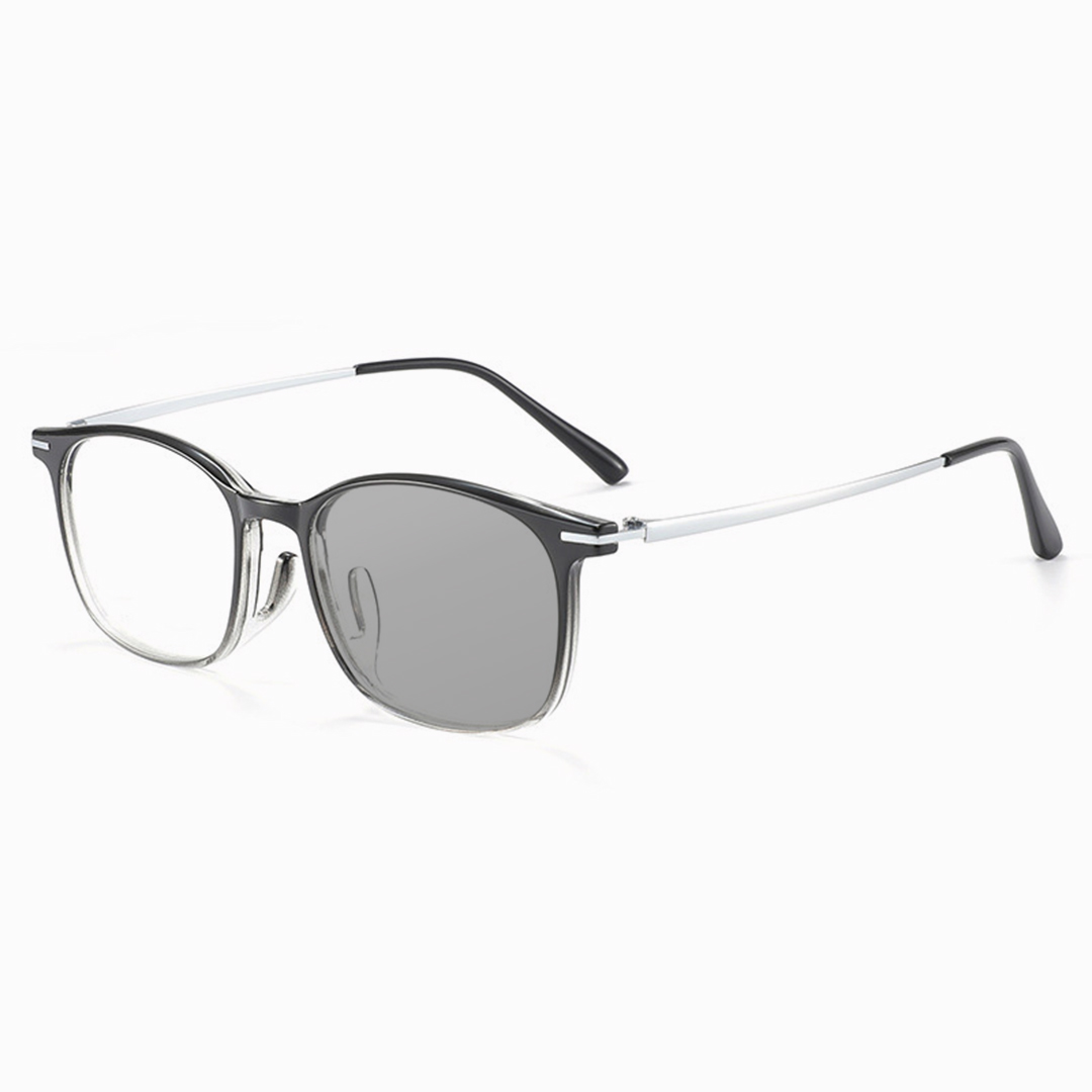 ULTRALIGHT TITANIUM-FRAME BLUE-LIGHT BLOCKING PHOTOCHROMIC MULTIFOCAL GLASSES