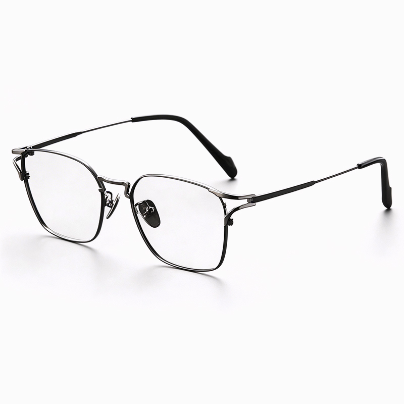 RETRO ULTRA-LIGHT TITANIUM PHOTOCHROMIC MULTIFOCAL GLASSES WITH BLUE LIGHT PROTECTION