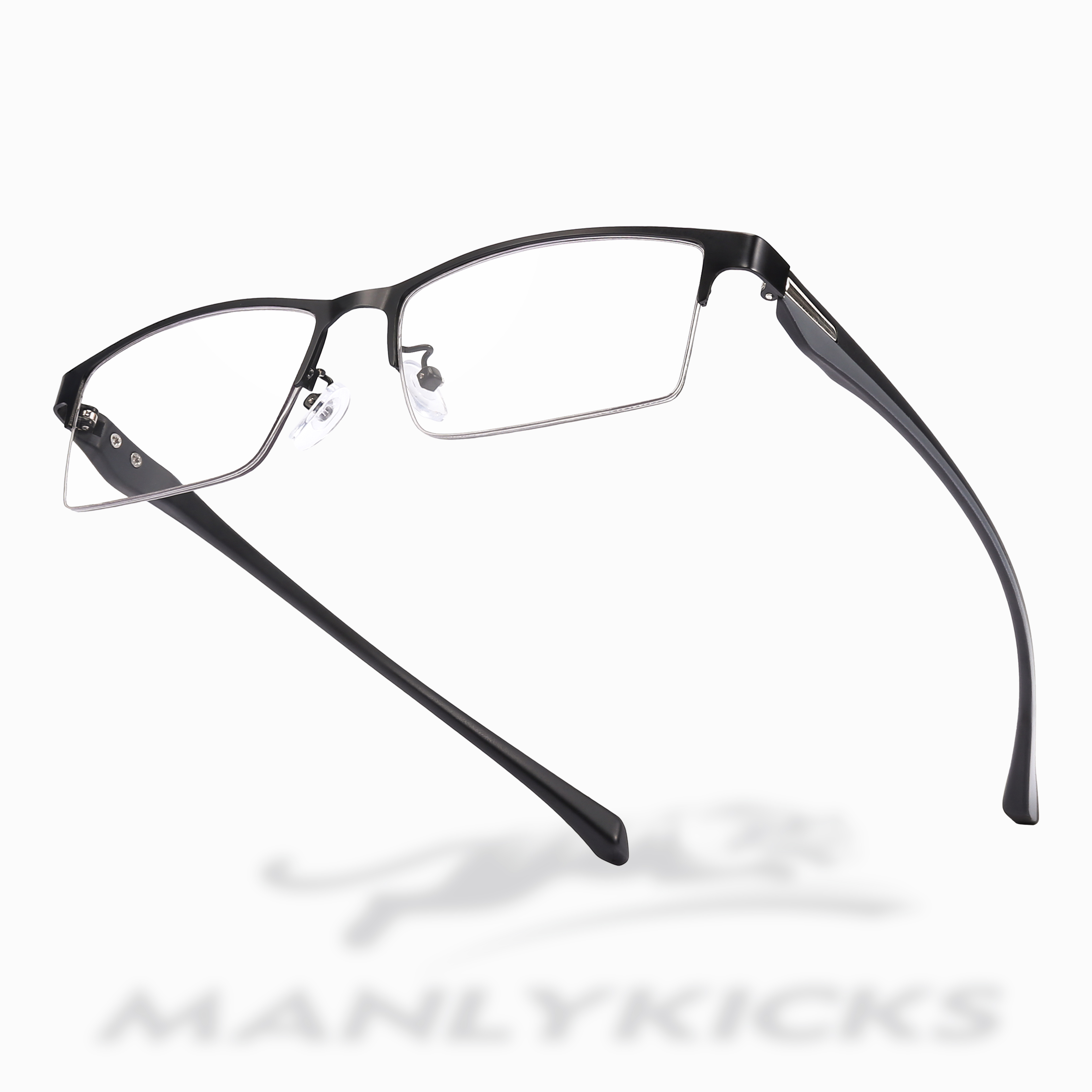 Durable Metal Semi-Rimless Readers | Progressive Options