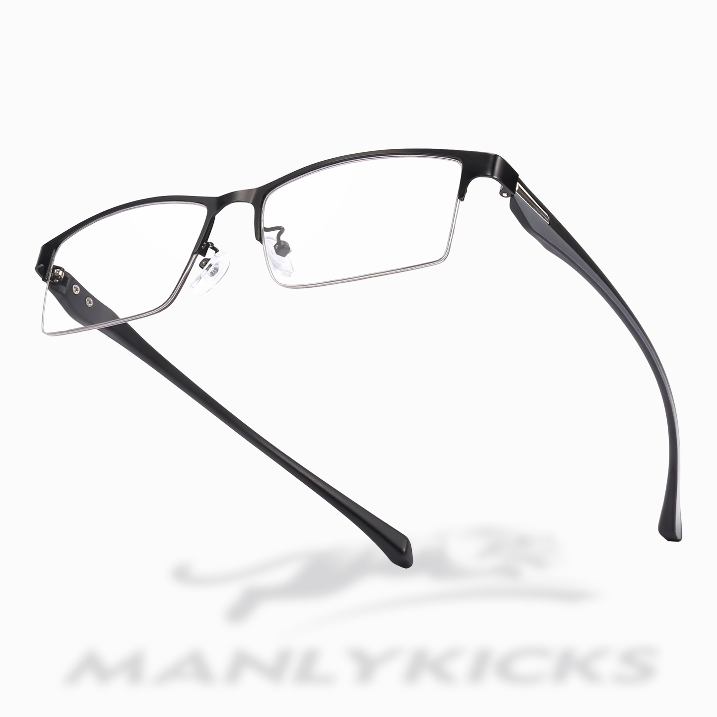 Ultralight Titanium Prescription Glasses | Semi-Rimless – MANLYKICKS