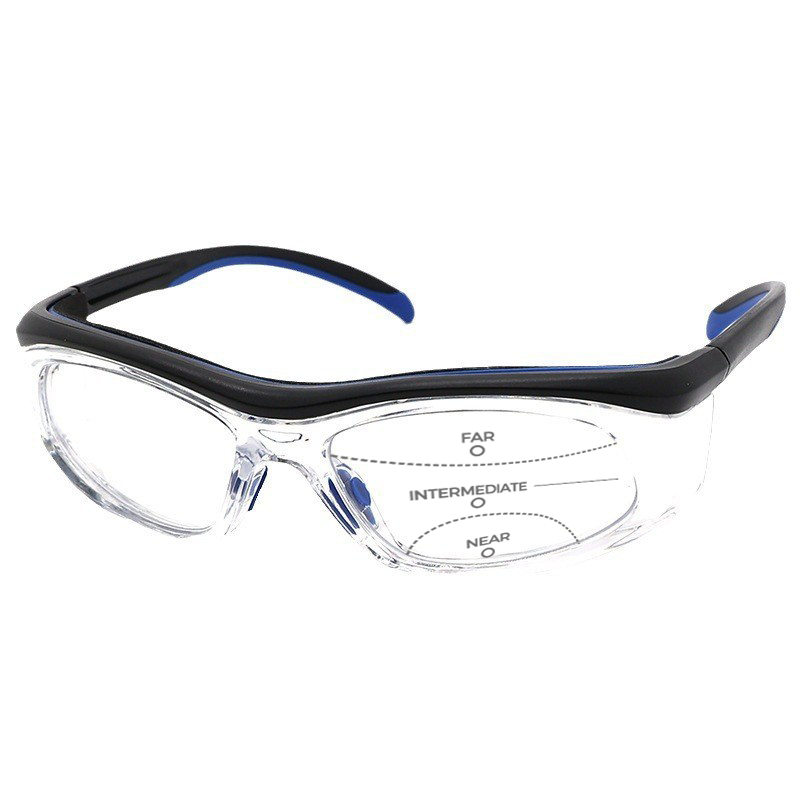 WRAPAROUND PROTECTIVE GLASSES FOR WORK AND SPORT