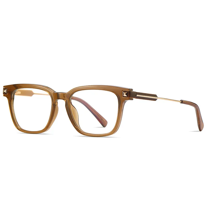 SQUARE METAL COLOR-CHANGING MULTIFOCAL READING GLASSES