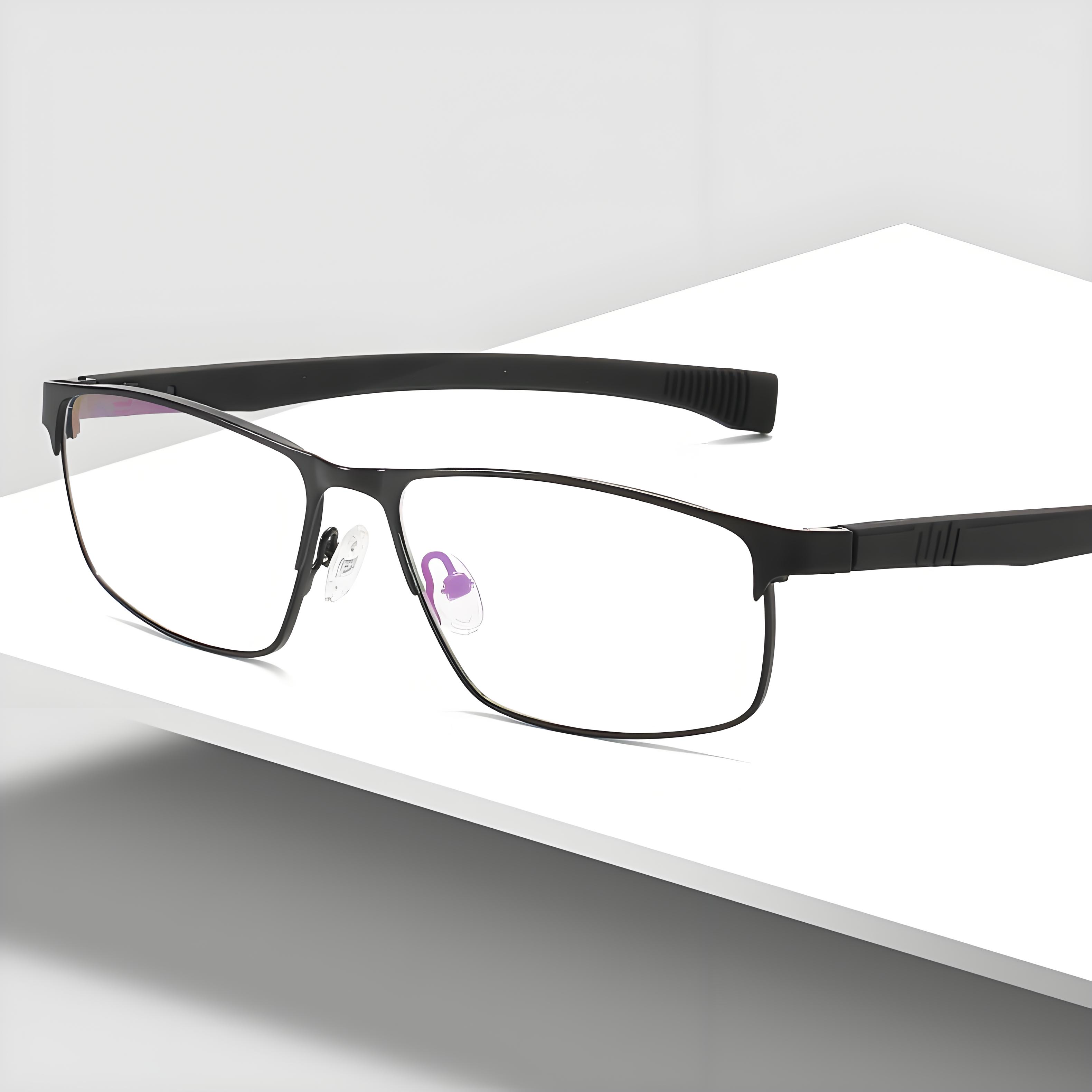 PHOTOCHROMIC MULTIFOCAL SPORTS GLASSES WITH MAGNETIC FLEX TEMPLES