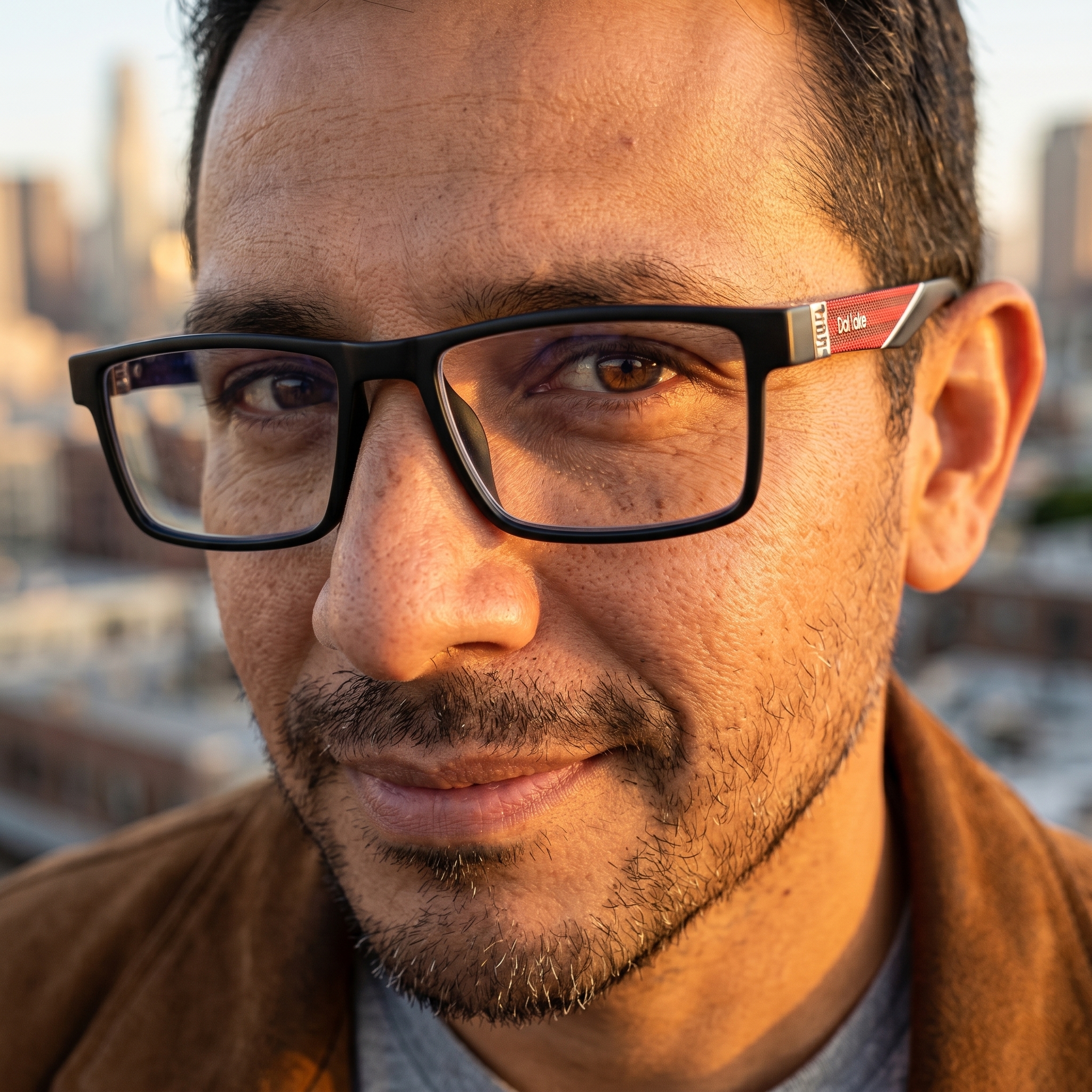 Prescription Glasses - RETRO FULL-FRAME COLOR-CHANGING MULTIFOCAL  GLASSES