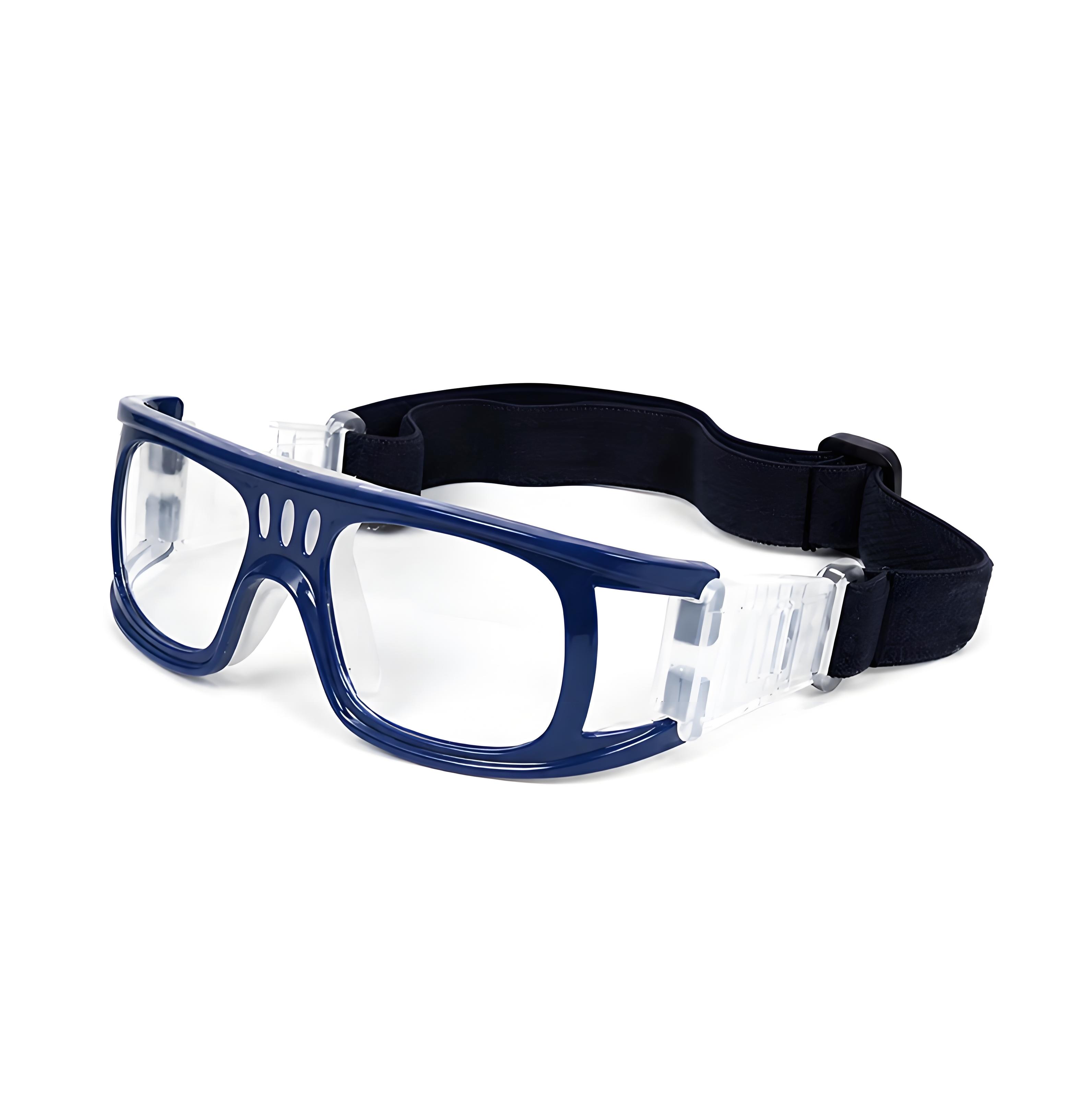 STAY-PUT SPORTS GLASSES WITH ADJUSTABLE RETENTION STRAP