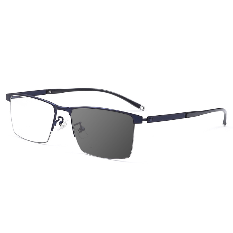 BUSINESS CASUAL PURE TITANIUM COLOR CHANGING MULTI-FOCAL READING GLASSES