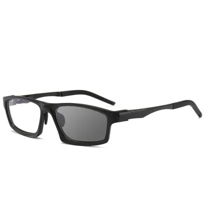 SPORTS ALUMINUM-MAGNESIUM SPRING LEGS COLOR-CHANGING MULTI-FOCAL READING GLASSES