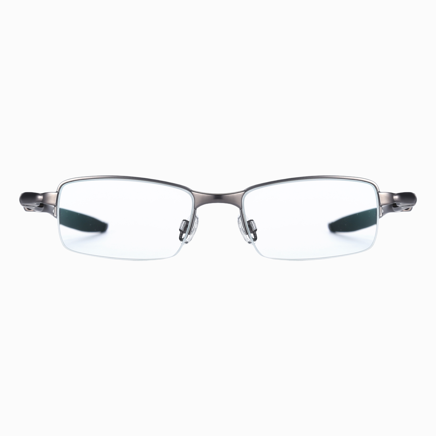 SPRING-LOADED SEMI-RIMLESS PHOTOCHROMIC MULTIFOCAL READING GLASSES