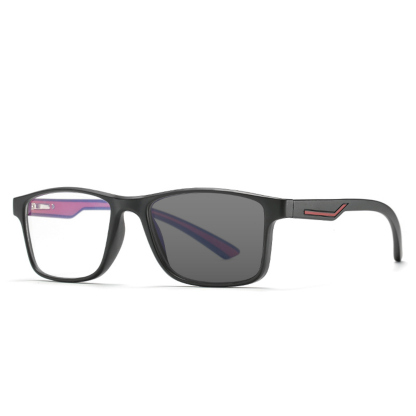 FASHIONABLE FULL-FRAME WING-SHAPED COLOR-CHANGING MULTIFOCAL READING GLASSES