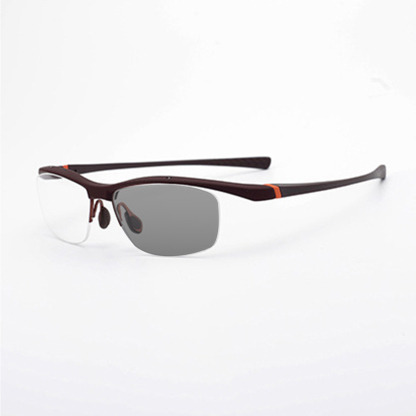 OUTDOOR SPORTS SEMI-RIMLESS PHOTOCHROMIC MULTIFOCAL READING GLASSES