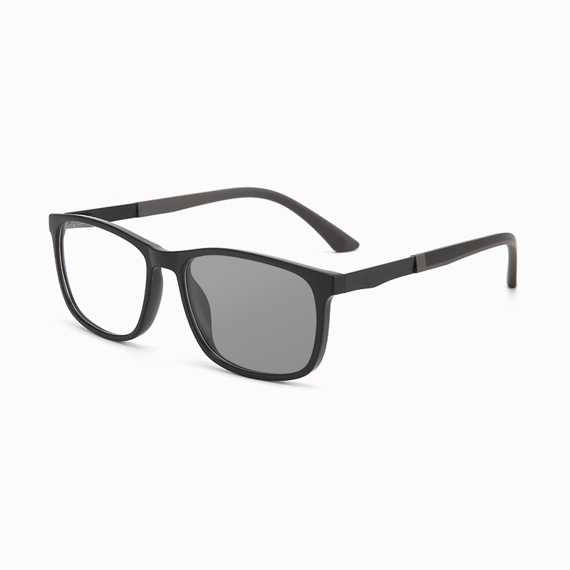 CLASSIC SQUARE-FRAME PHOTOCHROMIC MULTIFOCAL READING GLASSES