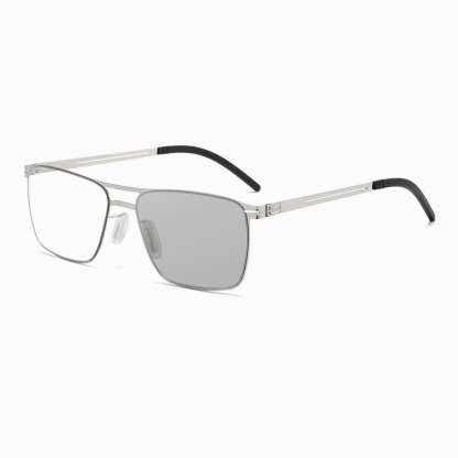 CLEAR METAL PHOTOCHROMIC MULTIFOCAL READING GLASSES