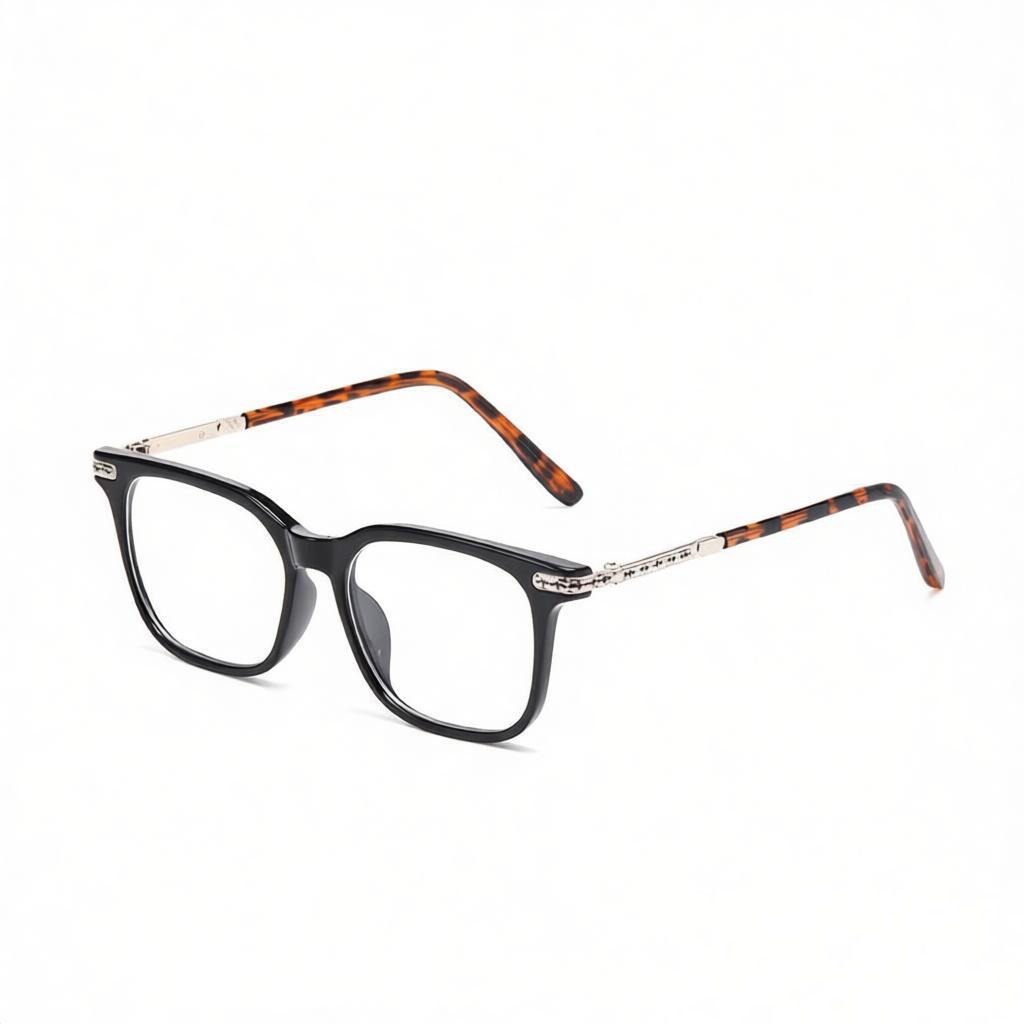 RETRO SQUARE BLUE LIGHT BLOCKING READING GLASSES FOR MEN WOMEN, LIGHTWEIGHT SPRING HINGE PRESBYOPIA EYEGLASSES