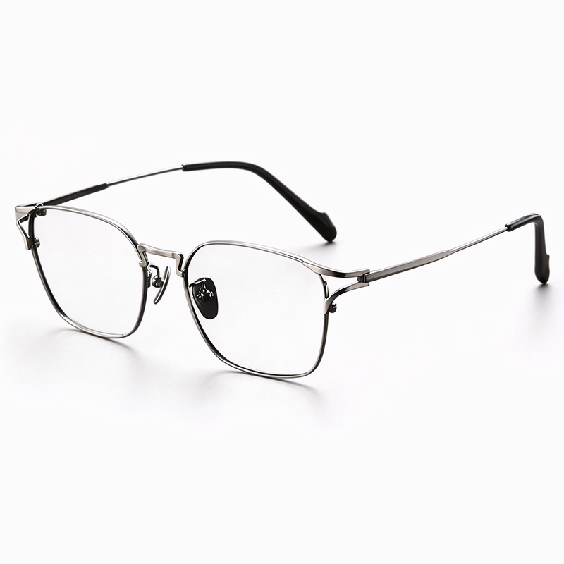 RETRO ULTRA-LIGHT TITANIUM PHOTOCHROMIC MULTIFOCAL GLASSES WITH BLUE LIGHT PROTECTION