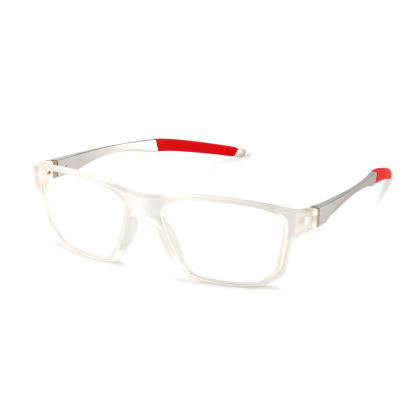 MEN'S POLYGONAL TR BUSINESS ANTI-BLUE LIGHT READING GLASSES