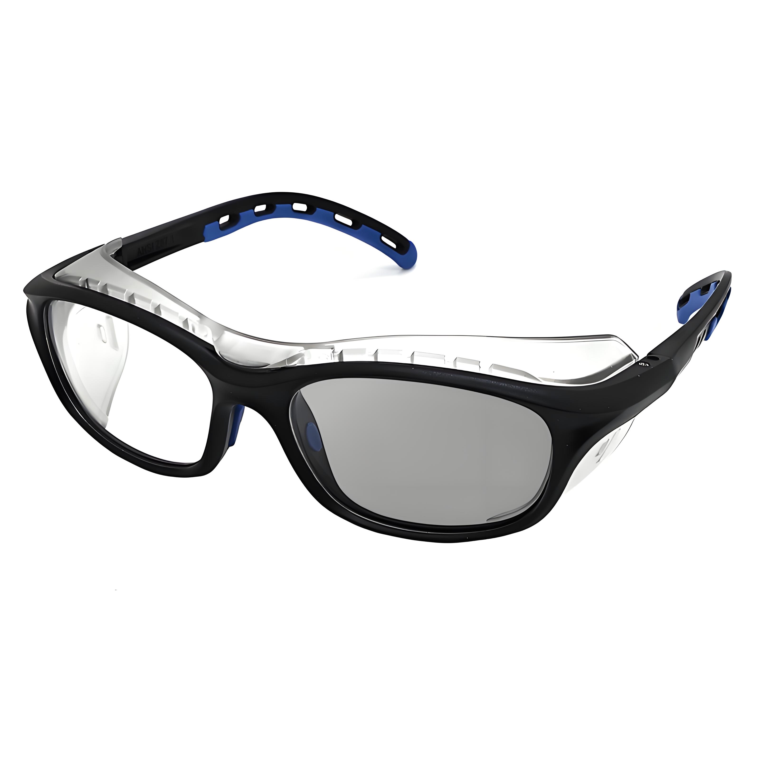 PROTECTIVE READING GLASSES WITH SIDE SHIELDS FOR DUST AND AIRBORNE PARTICLES
