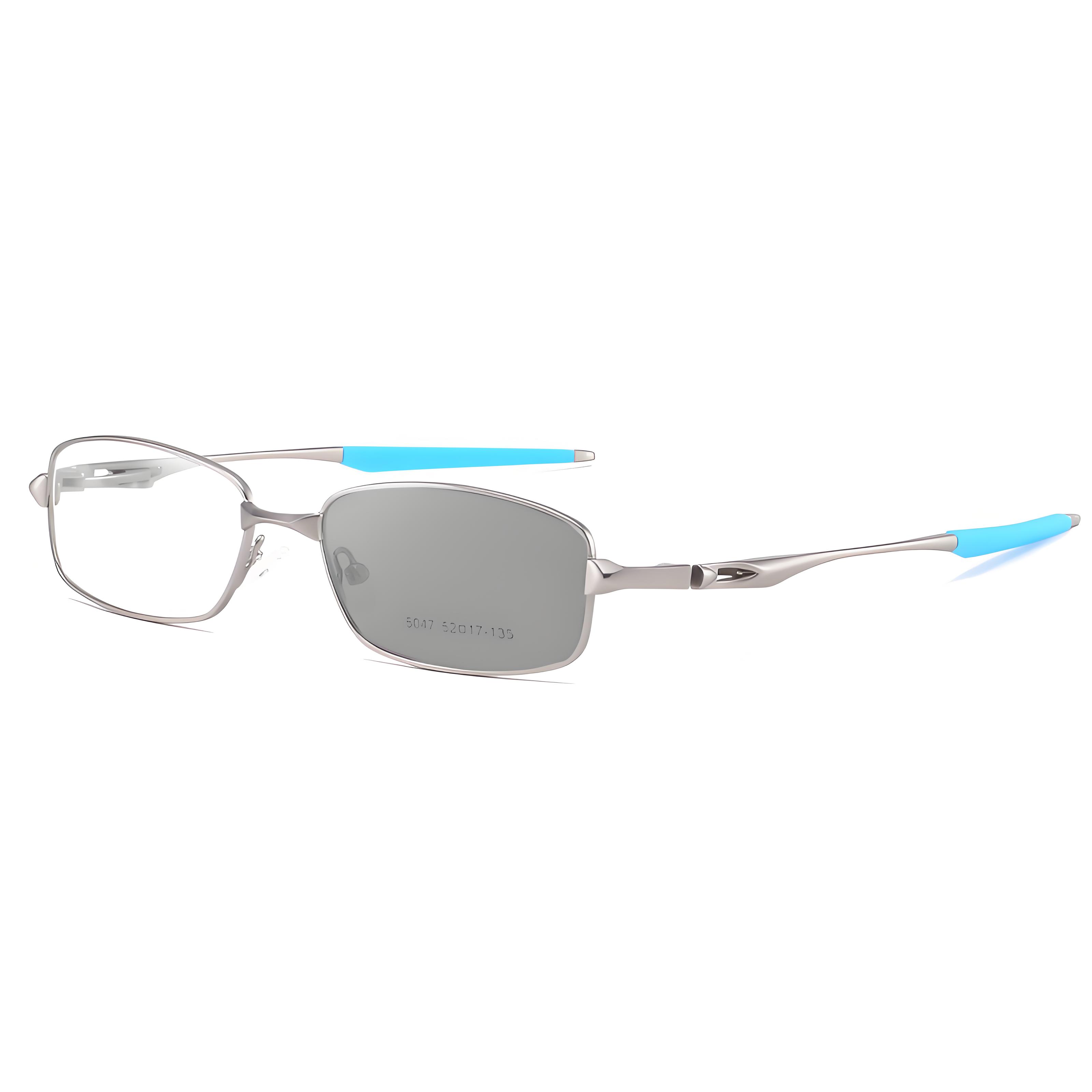 LIGHTWEIGHT METAL READING GLASSES WITH SPRING HINGES