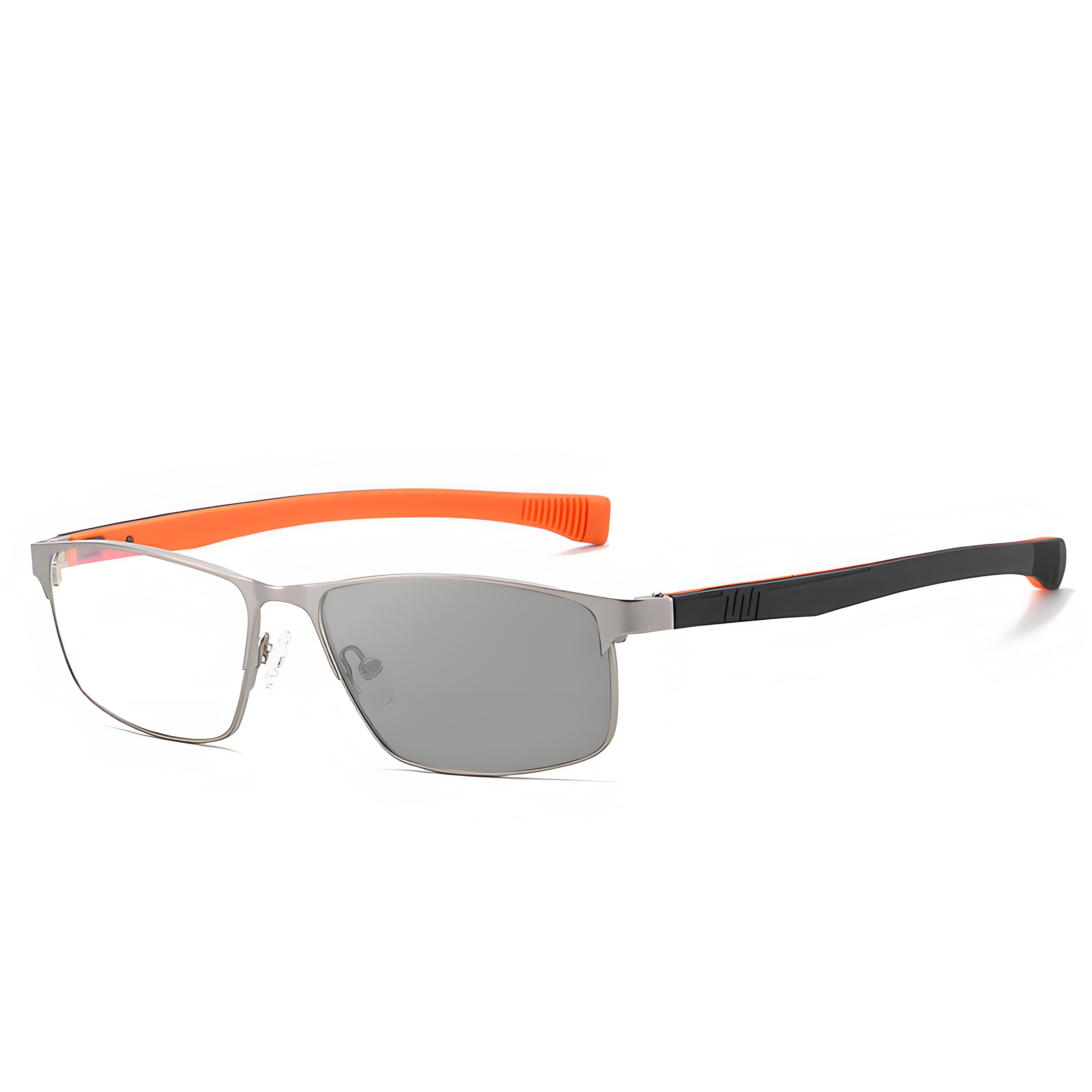 PHOTOCHROMIC MULTIFOCAL SPORTS GLASSES WITH MAGNETIC FLEX TEMPLES
