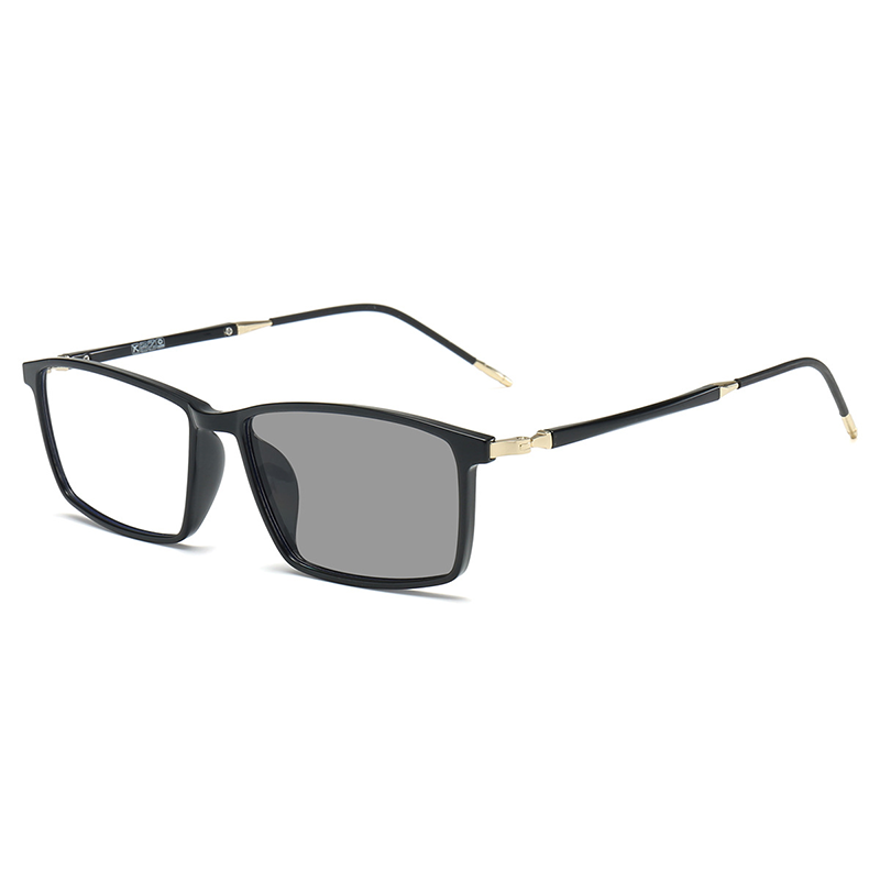 SIMPLE SQUARE BUSINESS PHOTOCHROMIC READING GLASSES