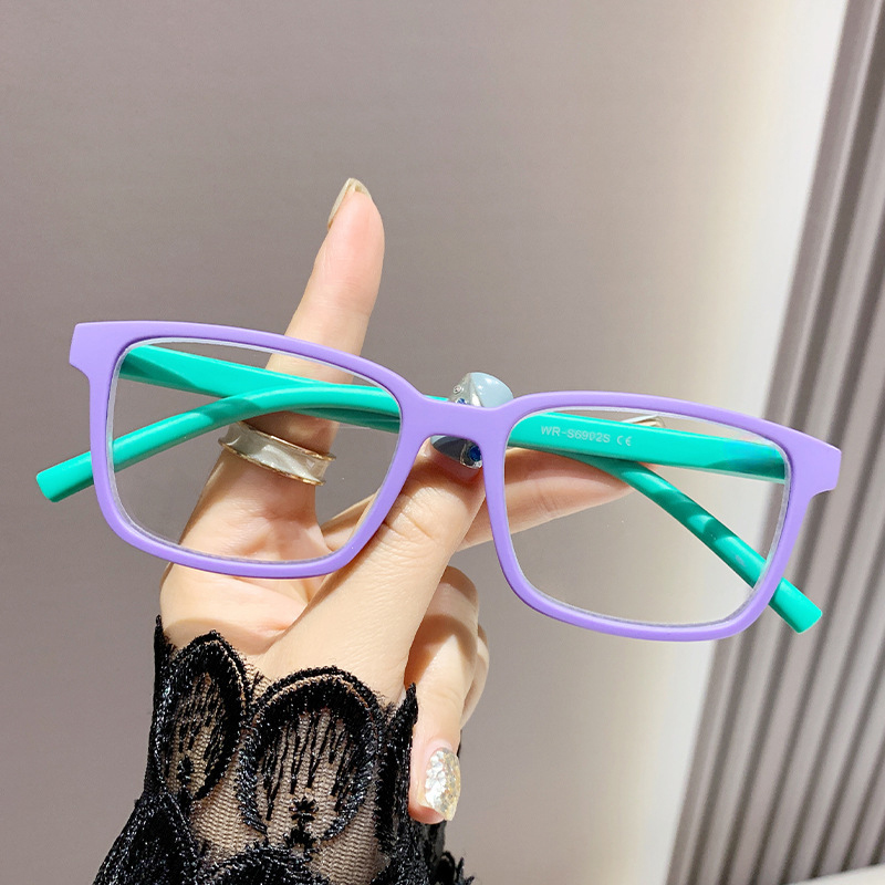 WOMEN'S SIMPLE SQUARE FRAME ANTI-BLUE LIGHT READING GLASSES
