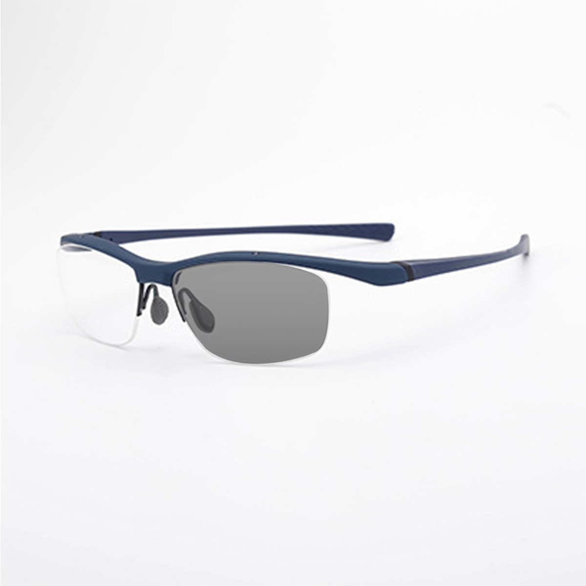 OUTDOOR SPORTS SEMI-RIMLESS PHOTOCHROMIC MULTIFOCAL READING GLASSES