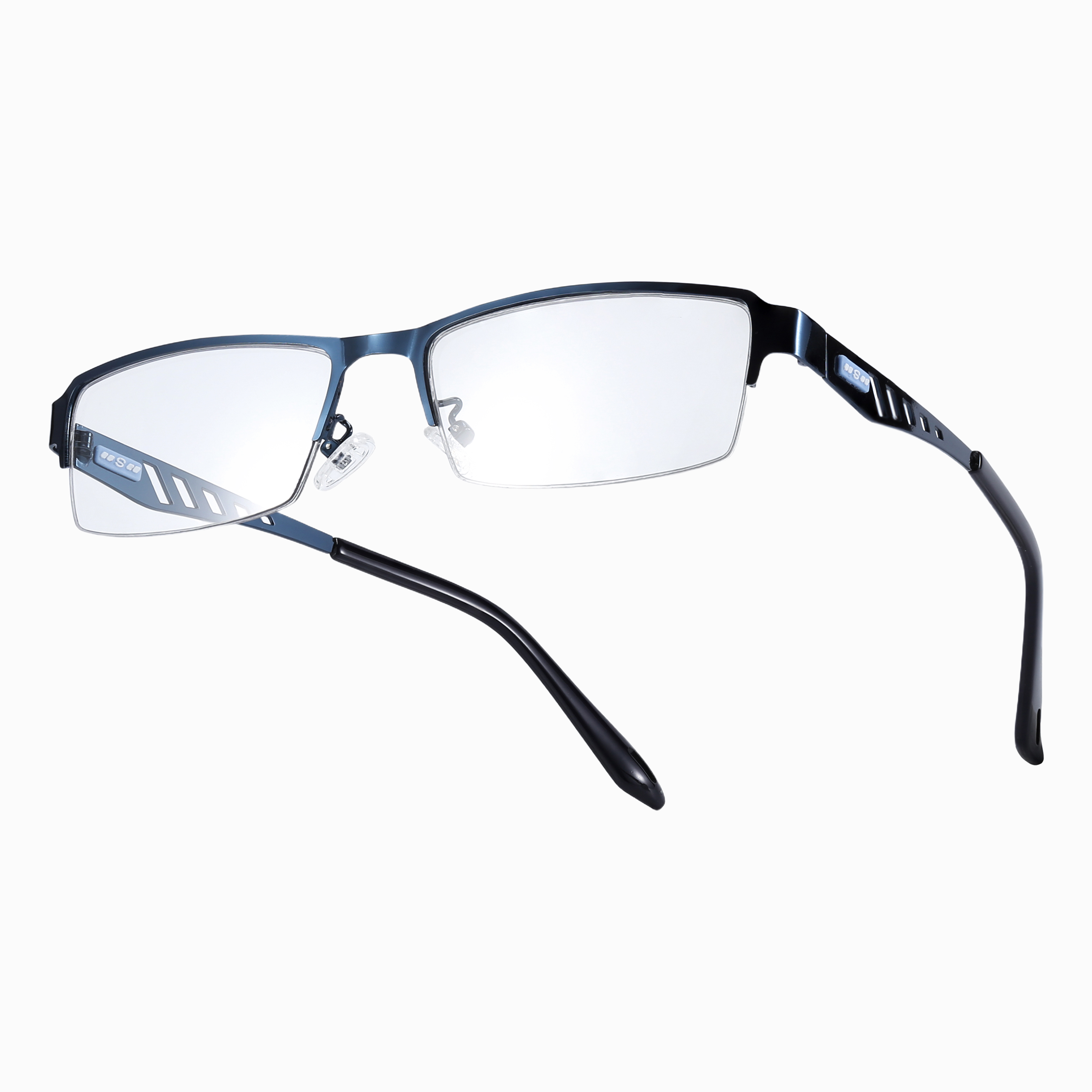 METAL BUSINESS ULTRALIGHT ANTI-BLUE LIGHT PHOTOCHROMIC READING GLASSES