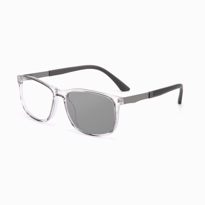 CLASSIC SQUARE-FRAME PHOTOCHROMIC MULTIFOCAL READING GLASSES
