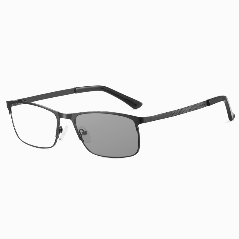 LIGHTWEIGHT & TOUGH SEMI-RIMLESS PHOTOCHROMIC PROGRESSIVE MULTIFOCAL READING GLASSES