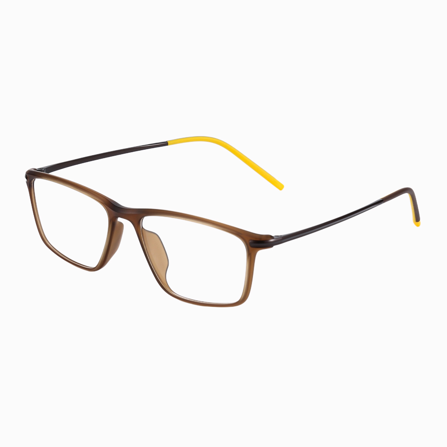 Prescription Glasses -BUSINESS SQUARE METAL FULL FRAME ULTRA-LIGHT GLASSES