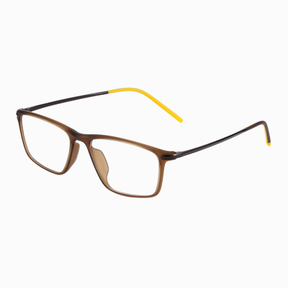 Prescription Glasses -BUSINESS SQUARE METAL FULL FRAME ULTRA-LIGHT GLASSES