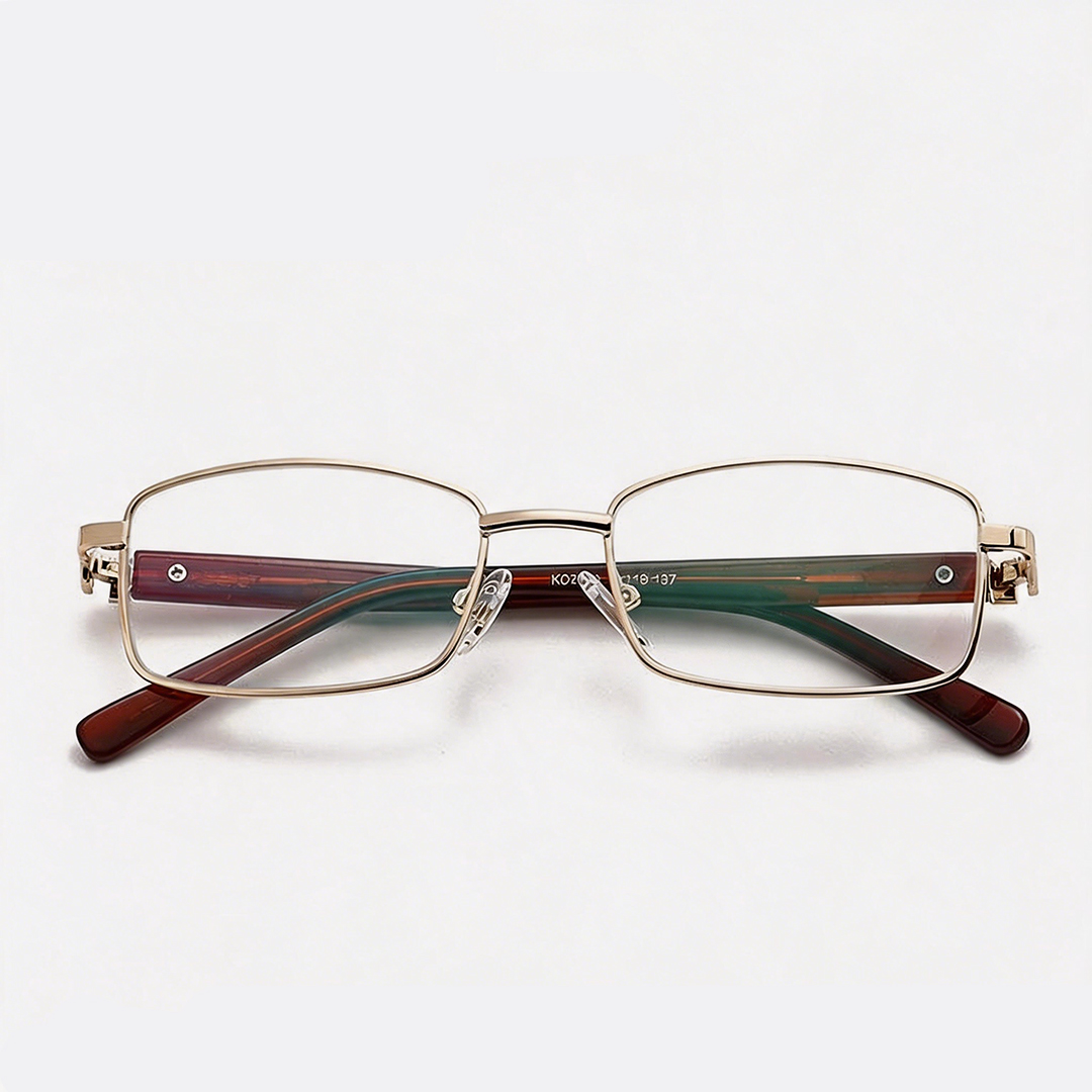 LIGHTWEIGHT FULL-RIM SQUARE PHOTOCHROMIC MULTIFOCAL GLASSES