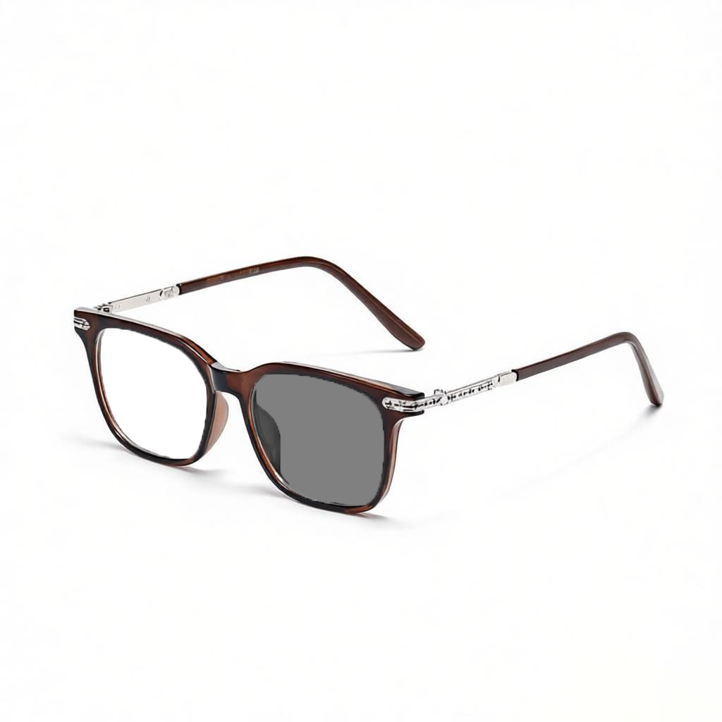 RETRO SQUARE BLUE LIGHT BLOCKING READING GLASSES FOR MEN WOMEN, LIGHTWEIGHT SPRING HINGE PRESBYOPIA EYEGLASSES