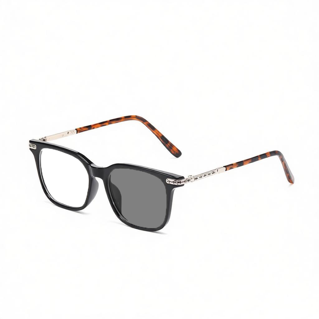 RETRO SQUARE BLUE LIGHT BLOCKING READING GLASSES FOR MEN WOMEN, LIGHTWEIGHT SPRING HINGE PRESBYOPIA EYEGLASSES