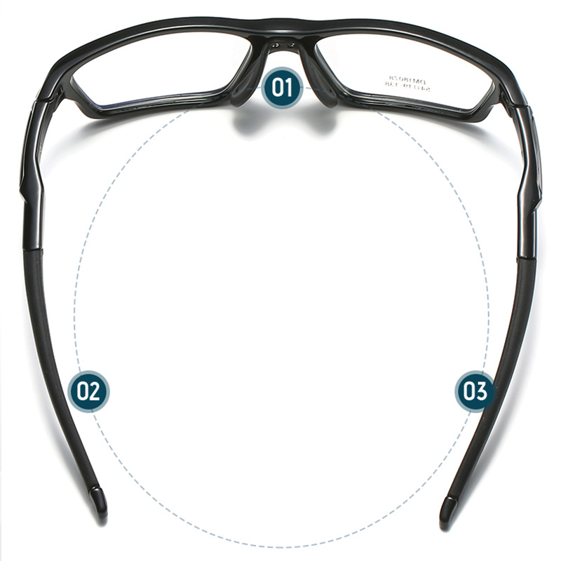 SPORTS CYCLING SILICONE COLOR-CHANGING MULTIFOCAL READING GLASSES