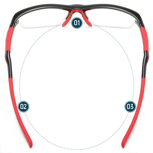 FASHIONABLE SPORTS EYE PROTECTION COLOR-CHANGING MULTIFOCAL READING GLASSES