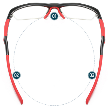 FASHIONABLE SPORTS EYE PROTECTION COLOR-CHANGING MULTIFOCAL READING GLASSES