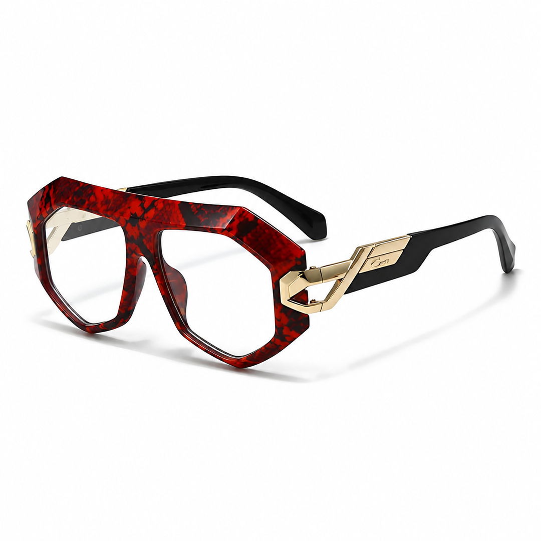 MEN’S BOLD GEOMETRIC READING GLASSES